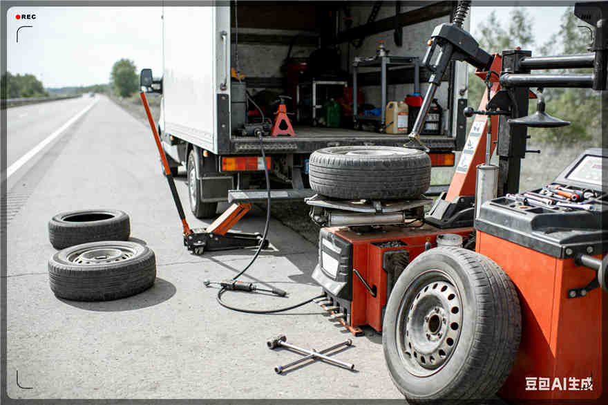 平原道路救援汽车送机油